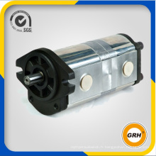 Pompe à engrenages hydrauliques à faible débit à double pompe hydraulique (CBGJ2040 / 2040)